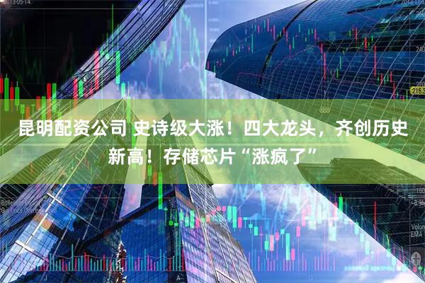 昆明配资公司 史诗级大涨！四大龙头，齐创历史新高！存储芯片“涨疯了”
